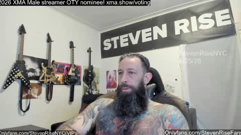Snapshot of stevenrisenyc chatting on April 2026 11:30:02 AM StevenRiseNYC online show from April 2026 11:30:02 AM