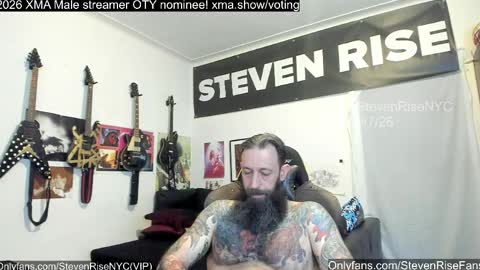 Snapshot of stevenrisenyc chatting on May 2026 11:59:01 AM StevenRiseNYC online show from May 2026 11:59:01 AM