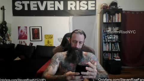 Snapshot of stevenrisenyc chatting on June 2026 12:18:01 PM StevenRiseNYC online show from June 2026 12:18:01 PM