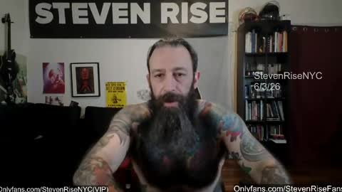 Snapshot of stevenrisenyc chatting on June 2026 12:41:01 PM StevenRiseNYC online show from June 2026 12:41:01 PM