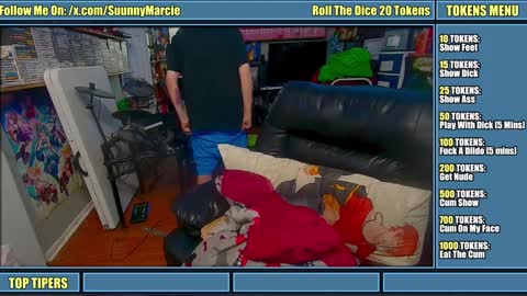 Sunny Marcie online show from March 2025 08:27:02 PM