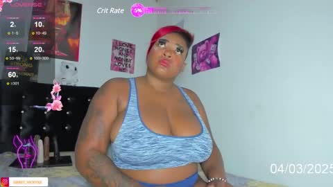Snapshot of sweet_vickyxx chatting on March 2025 02:21:02 PM VICKY BROWN online show from March 2025 02:21:02 PM