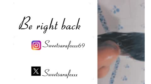 Snapshot of sweetsarafoxxx chatting on December 2024 04:21:02 PM Sara Sofia Libra online show from December 2024 04:21:02 PM