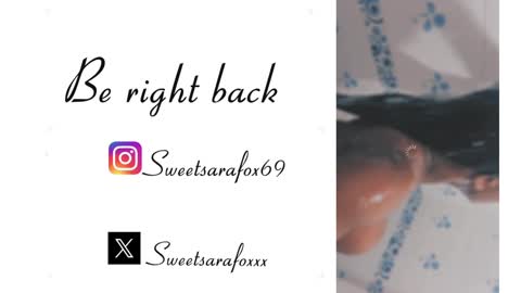 Snapshot of sweetsarafoxxx chatting on January 2025 11:05:01 PM Sara Sofia Libra online show from January 2025 11:05:01 PM