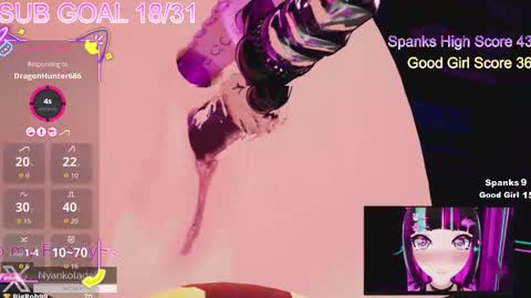 Snapshot of tadakonyanko chatting on February 2026 02:53:02 AM Tadako Nyanko online show from February 2026 02:53:02 AM