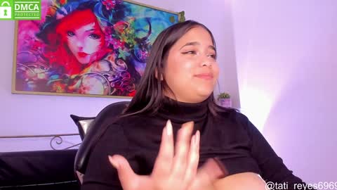 Snapshot of tati_reyes chatting on January 2025 01:06:02 PM Tatiana --- Schedule Monday to Sundays 800 to 200 UTC-5 online show from January 2025 01:06:02 PM