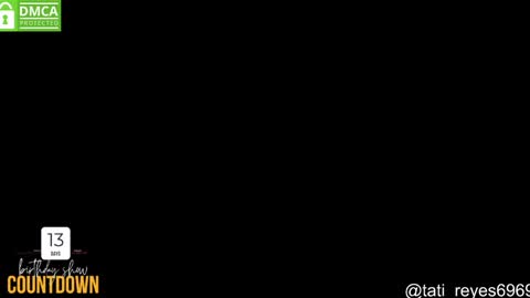 Snapshot of tati_reyes chatting on January 2025 01:00:02 PM Tatiana --- Schedule Monday to Sundays 800 to 200 UTC-5 online show from January 2025 01:00:02 PM