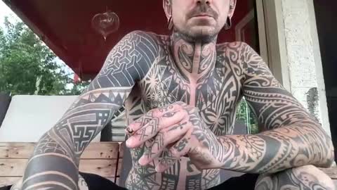 Snapshot of tattooguy999 chatting on June 2026 03:36:01 PM Dude online show from June 2026 03:36:01 PM