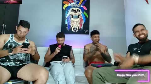 Snapshot of the_golden_boys chatting on January 2025 12:25:01 AM SCOTT THEO KAMERON GENDERSON online show from January 2025 12:25:01 AM