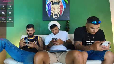 Snapshot of the_golden_boys chatting on December 2025 09:41:02 PM SCOTT THEO KAMERON GENDERSON online show from December 2025 09:41:02 PM