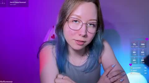 Snapshot of theblue_moonie chatting on May 2026 06:09:01 PM BlueMoon no babybbbabe Scroll down for schedule - online show from May 2026 06:09:01 PM