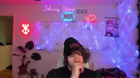 Snapshot of thejohnnystone chatting on March 2026 12:21:01 AM Johnny Stone online show from March 2026 12:21:01 AM