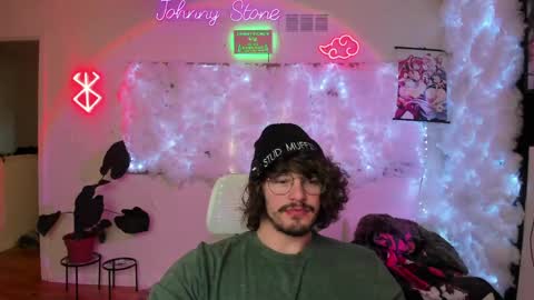 Snapshot of thejohnnystone chatting on April 2026 12:12:01 AM Johnny Stone online show from April 2026 12:12:01 AM