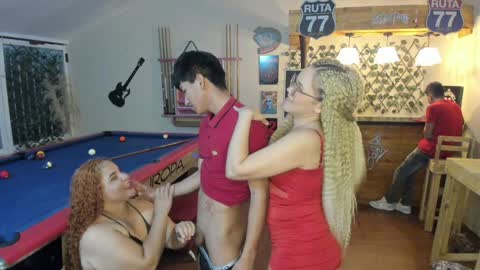 Snapshot of theorderofphoenixxx chatting on January 2025 05:30:01 AM Marce Anthony Tifanny and Marcus online show from January 2025 05:30:01 AM