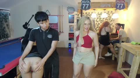 Snapshot of theorderofphoenixxx chatting on January 2025 08:45:01 AM Marce Anthony Tifanny and Marcus online show from January 2025 08:45:01 AM