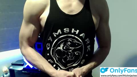 Snapshot of thicknjacked chatting on September 2025 08:22:01 PM Thick AND Jacked online show from September 2025 08:22:01 PM