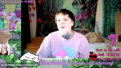 Snapshot of tricky_nymph chatting on March 2026 01:06:02 PM Cassie online show from March 2026 01:06:02 PM