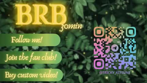 trickykitsune online show from October 2025 01:11:01 PM