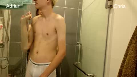 Snapshot of twinks_inlove chatting on September 2025 12:10:01 PM Adrian Chris vers online show from September 2025 12:10:01 PM