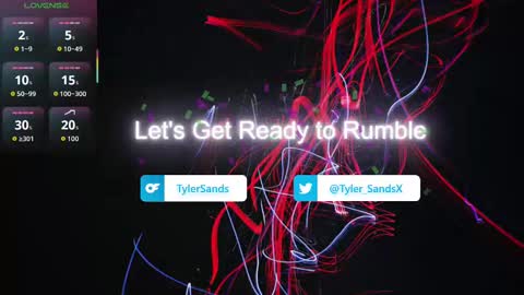 Tyler Sands online show from October 2025 01:34:02 PM