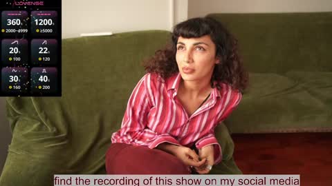 Bella online show from October 2025 12:17:01 PM