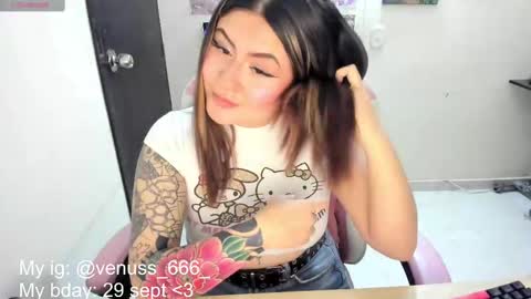 Snapshot of venussx_x chatting on September 2025 06:44:02 PM Venus MY BDAY 29 SEPT online show from September 2025 06:44:02 PM