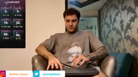 Snapshot of xlittle_xbearx chatting on January 2025 02:21:02 AM Kev online show from January 2025 02:21:02 AM