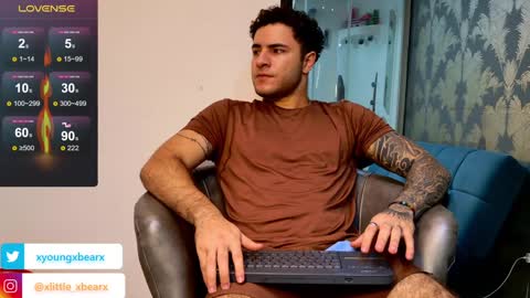 Snapshot of xlittle_xbearx chatting on February 2025 07:57:02 AM Kev online show from February 2025 07:57:02 AM
