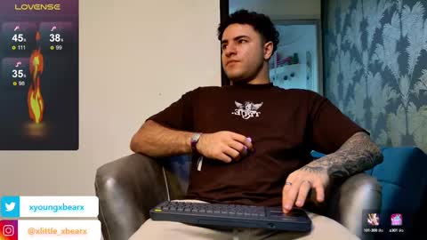 Snapshot of xlittle_xbearx chatting on February 2025 09:14:01 PM Kev online show from February 2025 09:14:01 PM