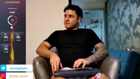 Snapshot of xlittle_xbearx chatting on February 2025 10:20:02 PM Kev online show from February 2025 10:20:02 PM