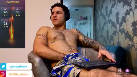 Snapshot of xlittle_xbearx chatting on March 2025 07:07:02 PM Kev online show from March 2025 07:07:02 PM