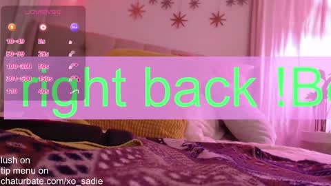 Xo Sadie online show from April 2026 06:27:01 AM