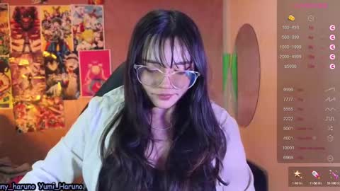 Snapshot of yuny_haruno chatting on February 2025 02:23:01 PM Haruno online show from February 2025 02:23:01 PM