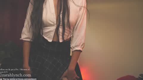 Snapshot of zarahlynch chatting on January 2025 10:24:01 PM Miss Lynch Next show 2911 online show from January 2025 10:24:01 PM