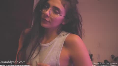 Snapshot of zarahlynch chatting on March 2025 12:39:02 AM Miss Lynch Next show 2911 online show from March 2025 12:39:02 AM