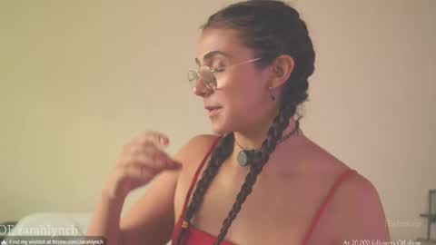 Snapshot of zarahlynch chatting on September 2025 08:35:01 PM Miss Lynch Next show 2911 online show from September 2025 08:35:01 PM