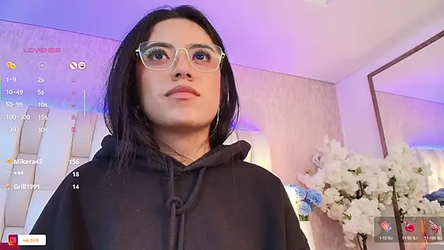 Rebeca jones online show from March 2025 04:30:01 PM