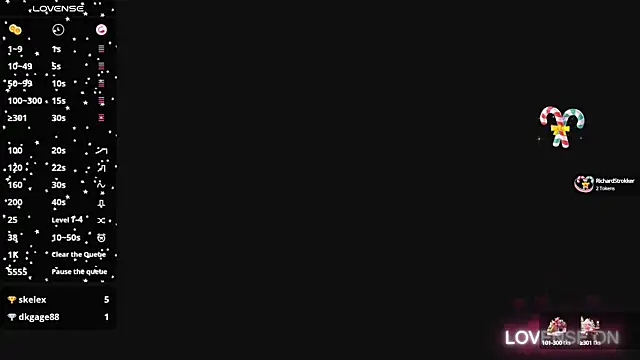 valkiria moore online show from January 2025 04:59:01 PM