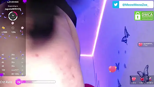 MeowMeowZoe online show from January 2025 11:31:01 PM