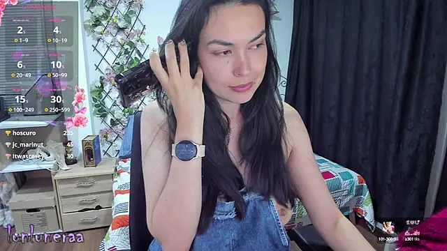 Snapshot of Lunlunera chatting on January 2025 07:38:02 AM Lunlunera online show from January 2025 07:38:02 AM