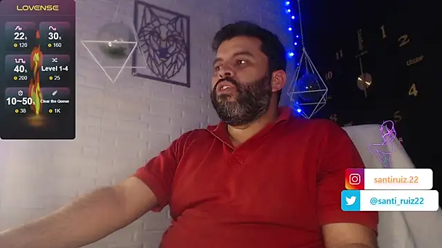 Santi Ruiz2 online show from January 2025 11:23:01 PM