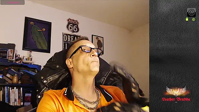 Snapshot of LeatherBrudda69 chatting on August 2026 06:04:02 AM LeatherBrudda69 online show from August 2026 06:04:02 AM