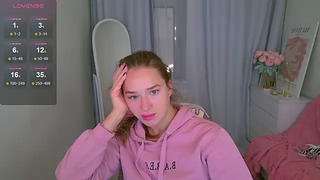 Snapshot of LovelyJessie chatting on October 2025 02:05:02 PM LovelyJessie online show from October 2025 02:05:02 PM