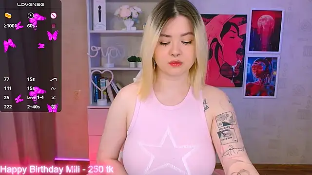 cutie mili online show from January 2025 06:24:02 AM