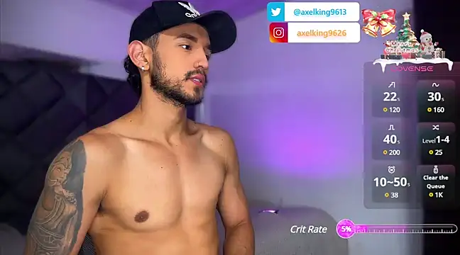 AxelKing1326 online show from December 2024 09:54:02 PM