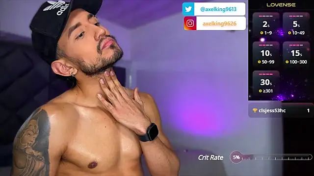 AxelKing1326 online show from January 2025 01:06:01 AM