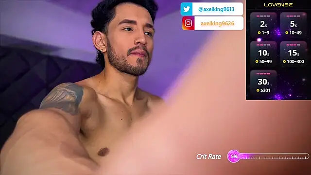 AxelKing1326 online show from March 2025 09:25:02 PM