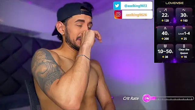 AxelKing1326 online show from March 2025 10:38:02 PM