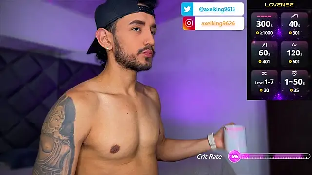 AxelKing1326 online show from March 2025 10:09:02 PM