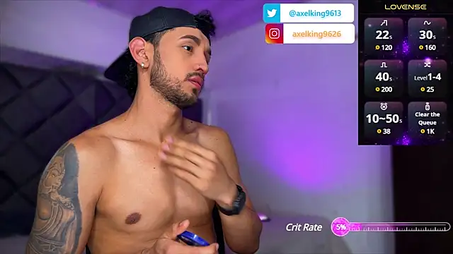 AxelKing1326 online show from March 2025 09:56:01 PM